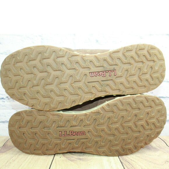 LL Bean Sneaker 5 Brown Suede Waterproof Insulated Winter Boots Size 14 M main image 4